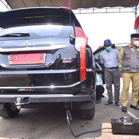cover Kampanye Langit Biru, Pemkot Jambi Uji Emisi Kendaraan