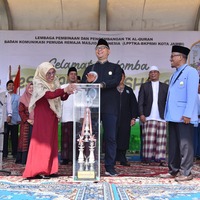 cover Wali Kota Fasha Buka Festival Anak Sholeh Indonesia ke-XXI Tingkat Kota Jambi
