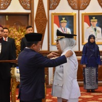 cover Sri Purwaningsih Resmi Komandoi Pemerintah Kota Jambi