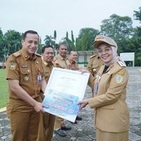 cover Pj Wali Kota Jambi Apresiasi Hasil Audit Kearsipan ; DPMPPA Peringkat 1, BKPSDMD Peringkat 2, Diskominfo Peringkat 3